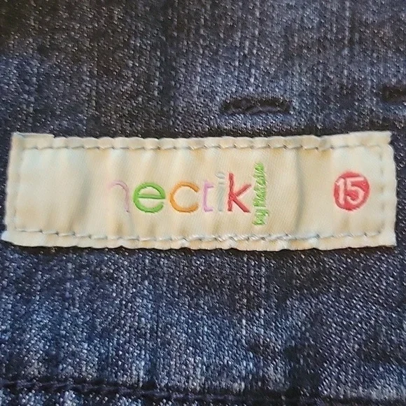 HECTIK jeans size 15.  Some distressing. - Picture 4 of 8